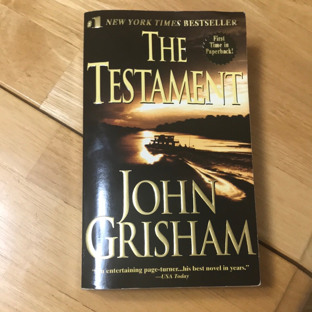 The Testament by John Grisham Paperback